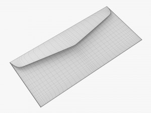 Envelope Mockup 02 3D-Modell