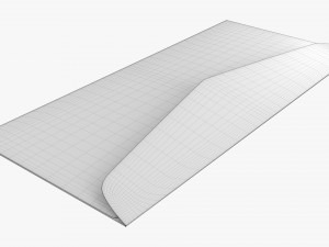 Envelope Mockup 02 3D-Modell