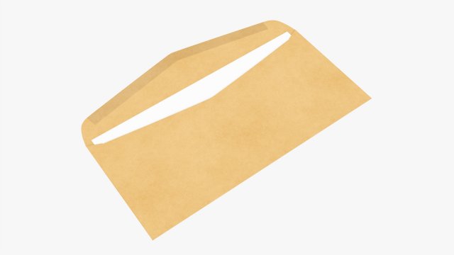 Envelope Mockup 02 Open 3D मॉडल .c4d .max .obj .3ds .fbx .stl .blend 
