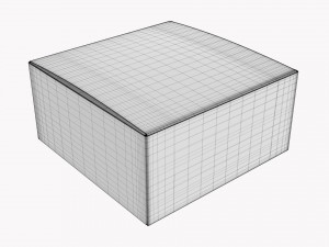 Gift Box Paper 04 3D Model