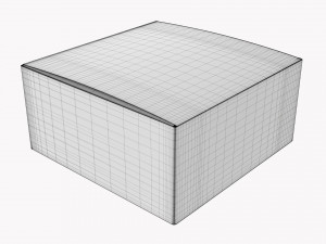 Gift Box Paper 04 3D Model