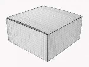 Gift Box Paper 04 3D Model