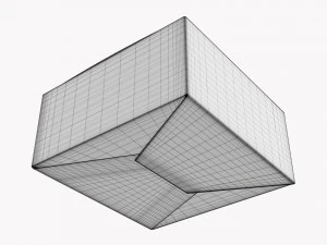 Gift Box Paper 04 3D Model