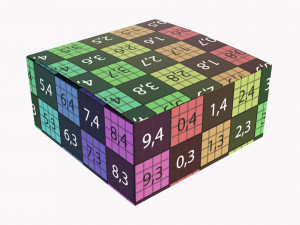 Gift Box Paper 04 3D Model