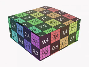 Gift Box Paper 04 3D Model