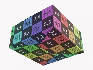 Gift Box Paper 04 3D Model