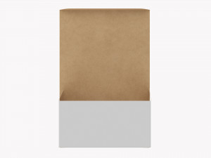 Gift Box Paper 04 Opened 3D मॉडल