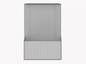 Gift Box Paper 04 Opened 3D मॉडल