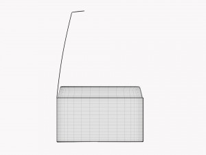 Gift Box Paper 04 Opened 3D मॉडल