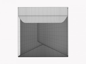 Gift Box Paper 04 Opened 3D मॉडल