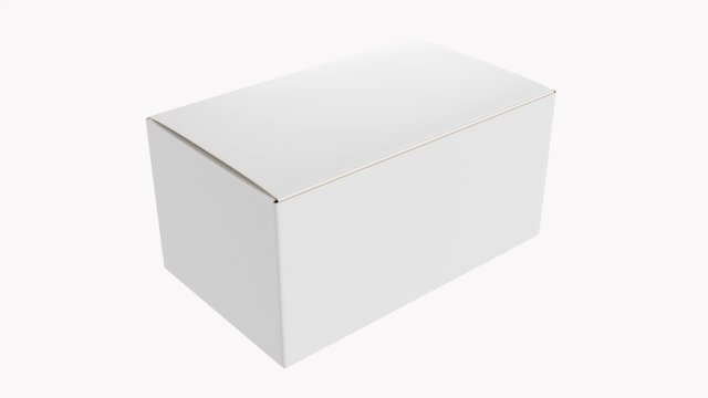Gift Box Paper 05 3D Модель .c4d .max .obj .3ds .fbx .stl .blend 