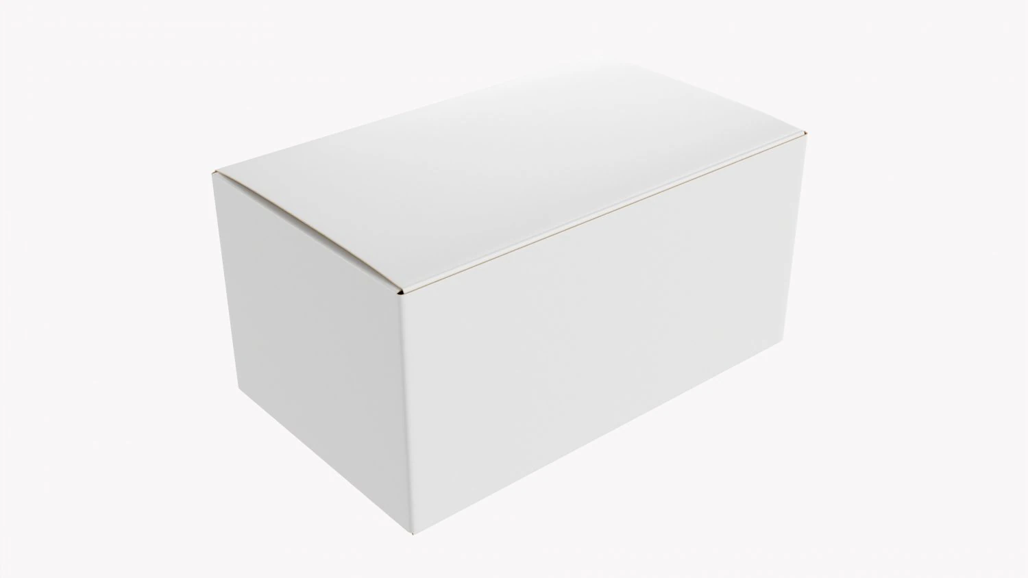 Gift Box Paper 05 3D Model .c4d .max .obj .3ds .fbx .stl .blend