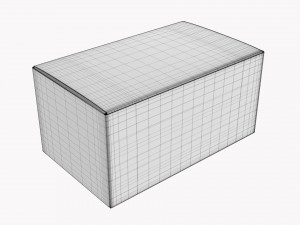 Gift Box Paper 05 3D Модель