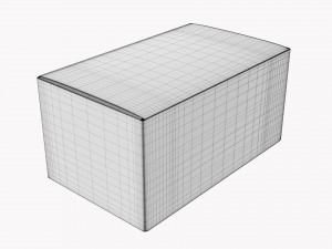 Gift Box Paper 05 3D Модель