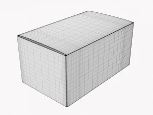 Gift Box Paper 05 3D Model