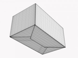 Gift Box Paper 05 3D Модель
