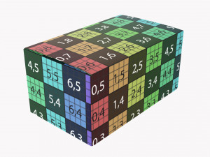 Gift Box Paper 05 3D Модель