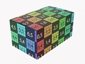 Gift Box Paper 05 3D Model