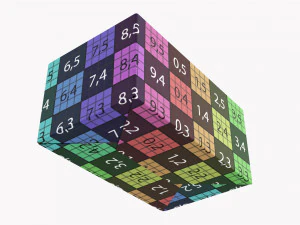 Gift Box Paper 05 3D Model