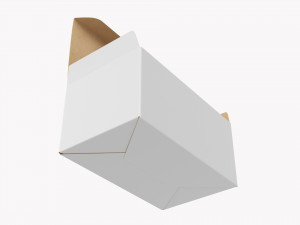 Gift Box Paper 05 Opened 3D मॉडल