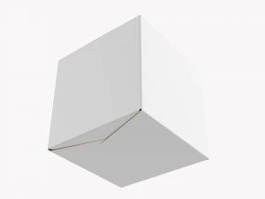 Gift Box Paper 06 3D Model