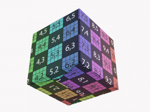 Gift Box Paper 06 3D Model