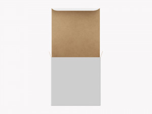 Gift Box Paper 06 Opened 3D मॉडल