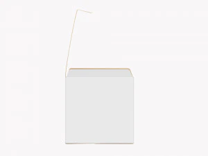 Hediye Kutusu Kağıdı 06 A&ccedil;ıldı 3D Model