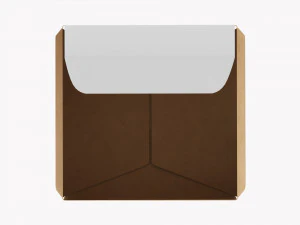 Hediye Kutusu Kağıdı 06 A&ccedil;ıldı 3D Model