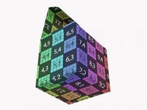 Gift Box Paper 06 Opened 3D मॉडल
