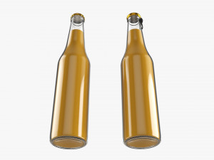 Glass Soda Soft Drink Water Bottle 11 Model 3D