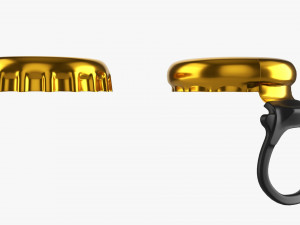 Glass Soda Soft Drink Water Bottle 11 Model 3D