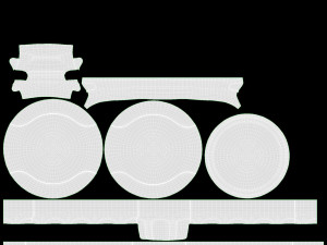 Glass Soda Soft Drink Water Bottle 15 Model 3D