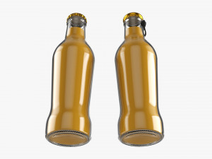 Glass Soda Soft Drink Water Bottle 29 3D Model