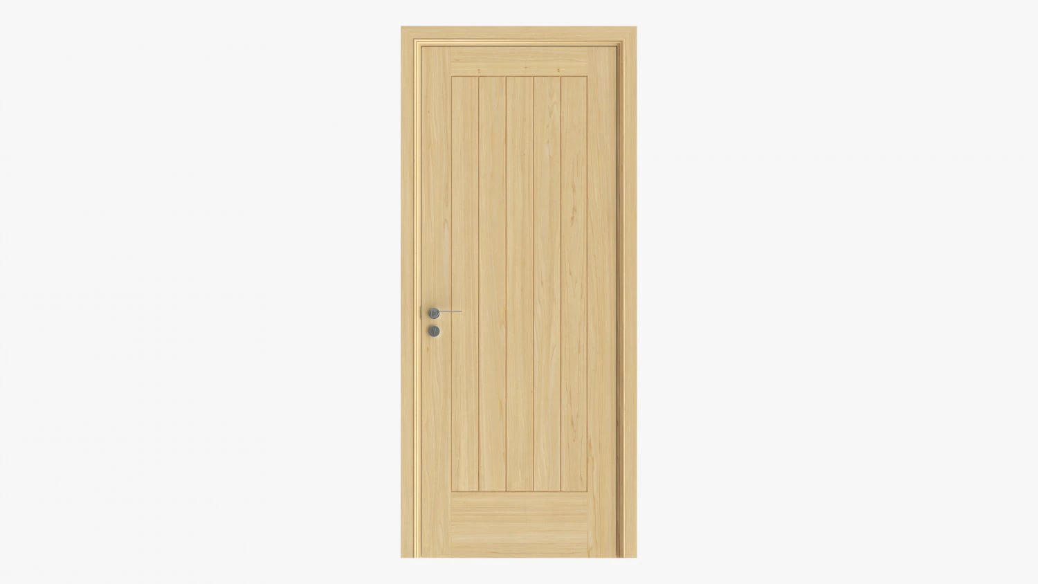 Modern Door 01 3D Model .c4d .max .obj .3ds .fbx .stl .blend