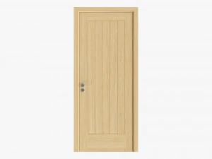 Moderne deur 01 3D Model