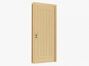 Modern Door 01 3D 模型
