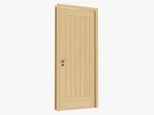 Modern Door 01 3D Model