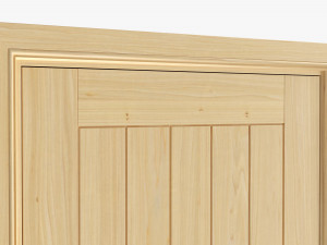 Modern Door 01 3D 模型