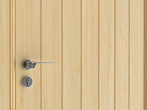 Modern Door 01 3D 模型