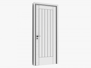 Modern Door 01 3D 模型