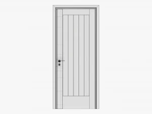Modern Door 01 3D Model
