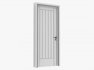 Modern Door 01 3D 模型