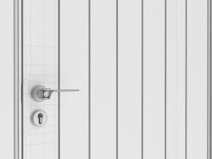 Modern Door 01 3D 模型