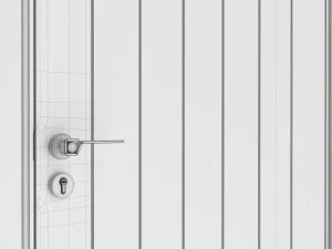 Modern Door 01 3D Model