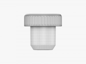 Plastic Cork Bottle Cap 3D Модель