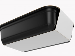 Plastic Food Container Box Tray With Label Mockup 18 Model 3D