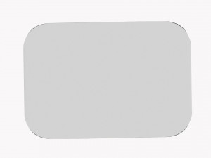 Plastic Food Container Box Tray With Label Mockup 18 Model 3D