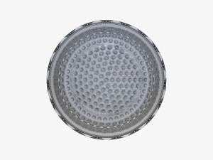 Vintage Metal Thimble 3D Model