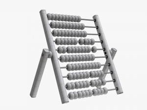 Abacus Counting Frame 3D 模型